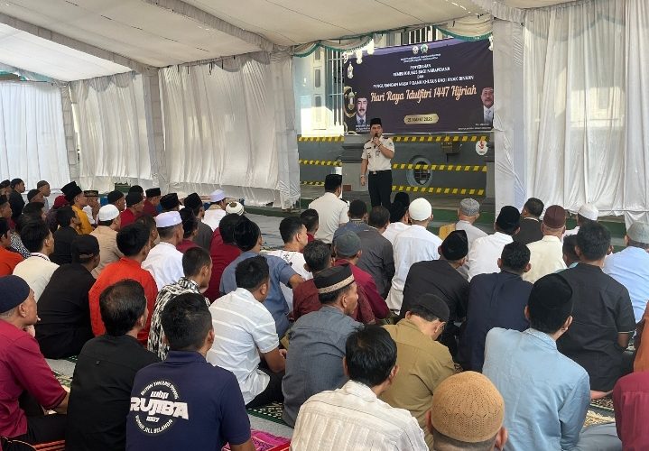 113 Warga Binaan Rutan Kelas I Tanjungpinang Terima Remisi, 1 Orang Langsung Bebas