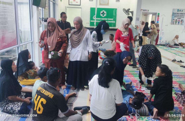 Puluhan Pelajar di Siantan Tengah Diduga Keracunan Makanan, Wabup Anambas Turun Tangan