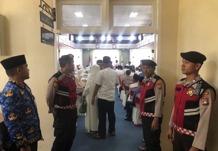 Polresta Tanjungpinang Hadiri Pelepasan dan Pembekalan 144 Jamaah Calon Haji Tahun 2026