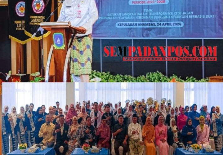 Bidan Garda Terdepan Kesehatan, Sahtiar Minta IBI Anambas Lebih Aktif dan Inovatif