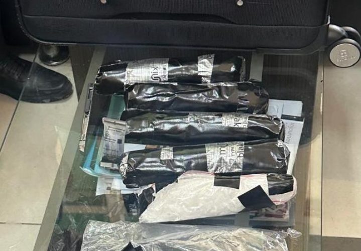 Gagalkan Penyelundupan Narkoba di Bandara RHF, Polresta Tanjungpinang Sita 1,3 Kilogram Sabu