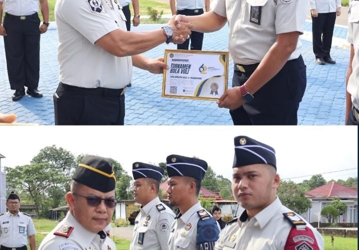 Kompak dan Berprestasi, Kalapas Narkotika Tanjungpinang Beri Apresiasi Khusus kepada Pegawai Berprestasi