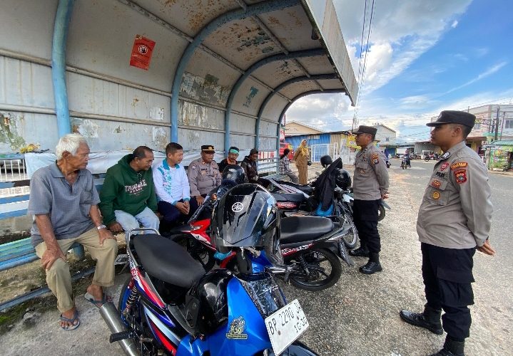 Sat Binmas Polresta Tanjungpinang Gelar Bintibmas Bersama Komunitas Ojek Pangkalan, Perkuat Kamtibmas Kota
