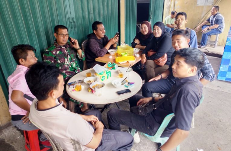 Dan Unit Intel Kodim 0315/TPI Gelar Sarapan Pagi Bersama Wartawan, Perkuat Sinergi dan Kemitraan