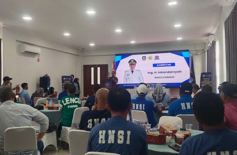 Bupati Iskandarsyah Buka Muscab III HNSI Karimun, Dorong HNSI Perjuangkan Kesejahteraan Nelayan