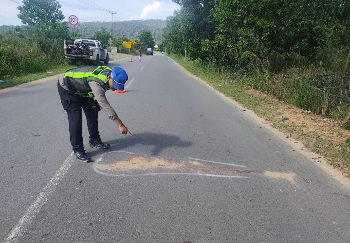 Tabrakan Maut di Jalan Korindo Bintan Timur, Pengendara Yamaha Scorpio Tewas