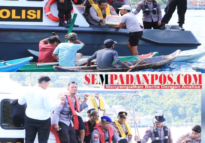 Polres Kepulauan Anambas Salurkan Bansos untuk Nelayan Desa Sri Tanjung Sambut HUT Bhayangkara ke-80  ‎  ‎