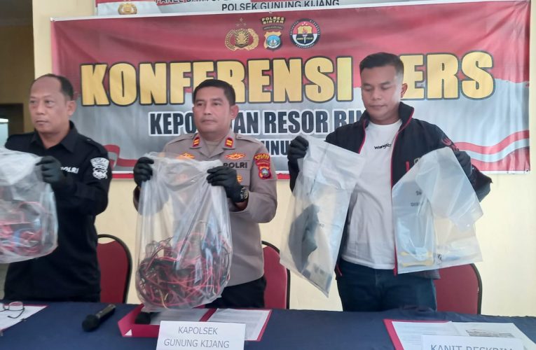 Curi Kabel Instalasi Listrik Gedung Kopdes Merah Putih, Pria di Bintan Ditangkap Warga dan Polisi