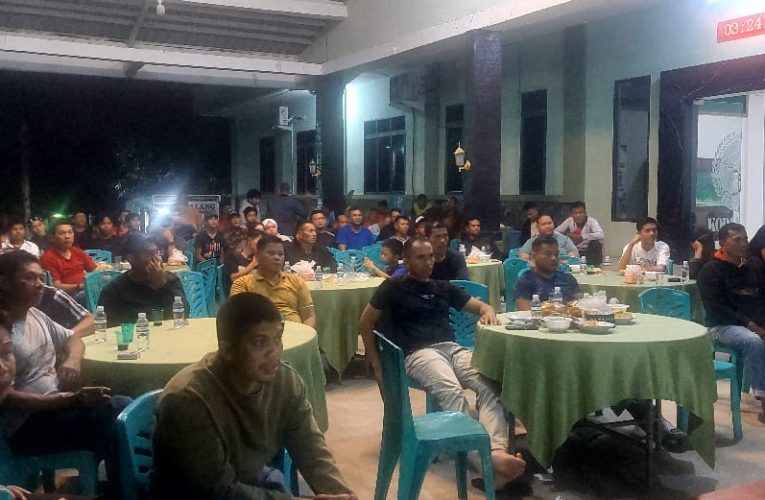 Kodim 0315/Tanjungpinang Gelar Nobar Piala Dunia Kebangsaan 2026, Perkuat Kemanunggalan TNI dan Rakyat