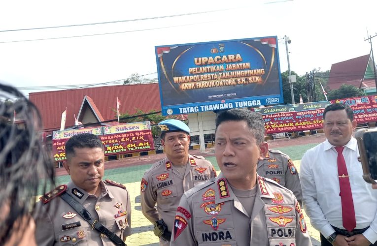 Kapolresta Tanjungpinang Lantik AKBP Farouk Oktora sebagai Wakapolresta, Perkuat Soliditas dan Kinerja Internal
