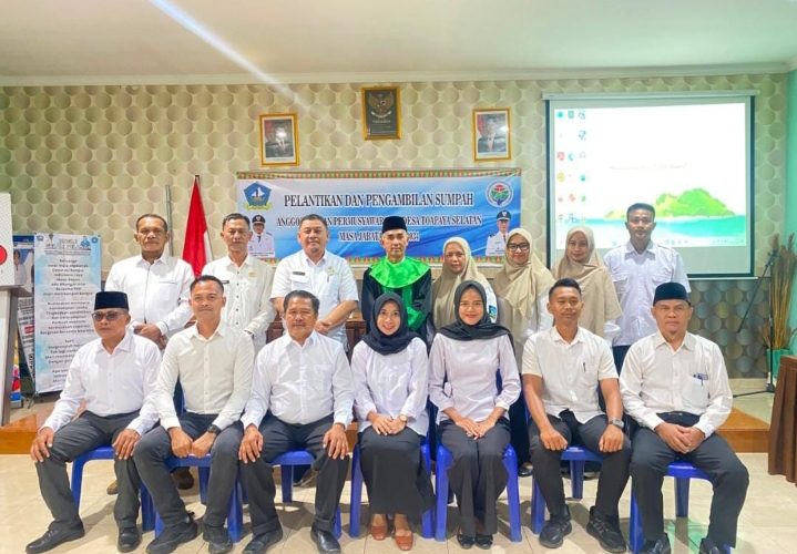 Bawa Semangat Generasi Baru, Wahoirudin Resmi Pimpin BPD Desa Toapaya Selatan