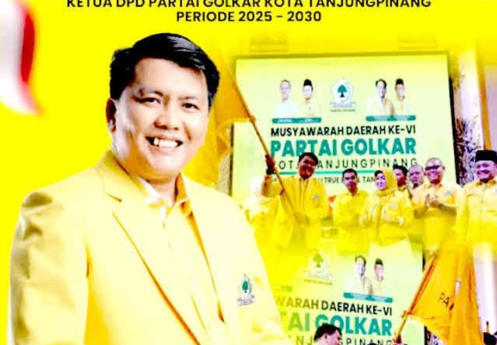 Di Bawah Kepemimpinan Novaliandri Fathir, Golkar Tanjungpinang Mulai Bergerak Bidik Kemenangan Pemilu 2029