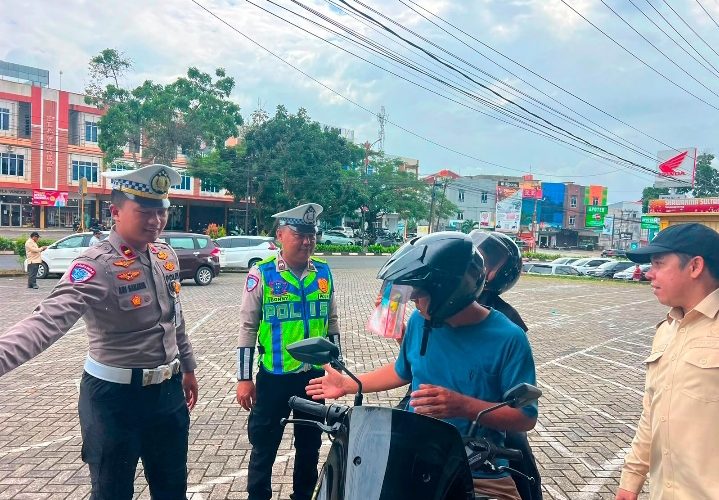 Satlantas Polresta Tanjungpinang Gelar Razia Gabungan dan Simpatik, Tekan Angka Kecelakaan Lalu Lintas