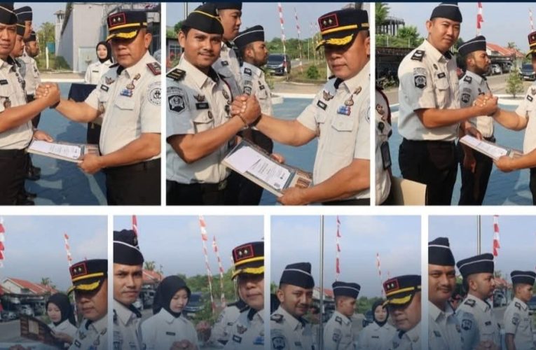 Tujuh Pegawai Lapas Narkotika Tanjungpinang Terima Penghargaan atas Komitmen Cegah Peredaran Narkoba