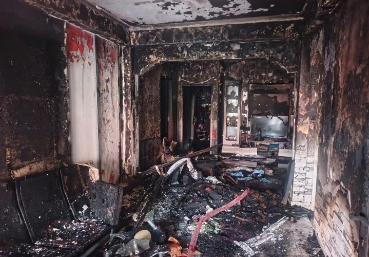 Rumah Tipe 45 di Perumahan Mahkota Alam Permai Tanjungpinang Hangus Terbakar, Diduga Dipicu Obat Terapi Dibakar