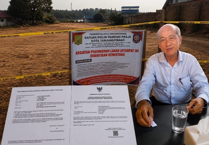 Penimbunan Lahan Dihentikan Satpol PP, Pengelola Pertanyakan Dasar Perizinan dan Status Sumur Umum