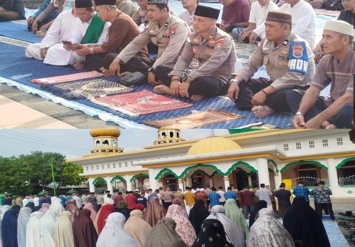 Sholat Istisqa’ Digelar di Masjid Al-Kautsar Letung, Warga Jemaja Berdoa Minta Hujan