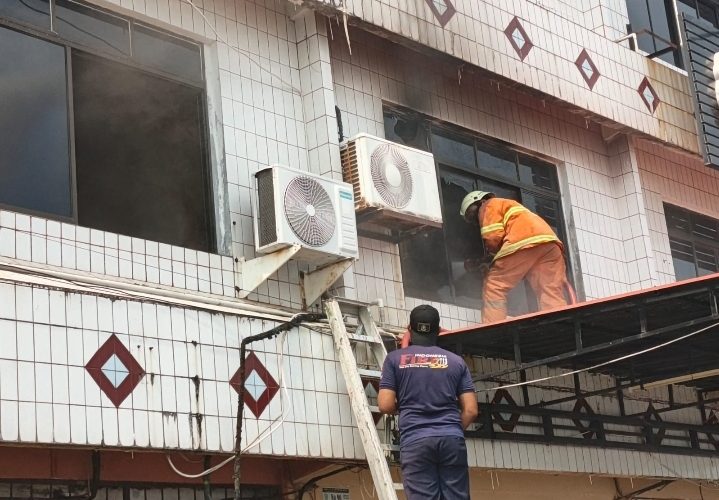 Kamar 311 Hotel Laut Jaya Tanjungpinang Terbakar, Kerugian Capai Rp17 Juta