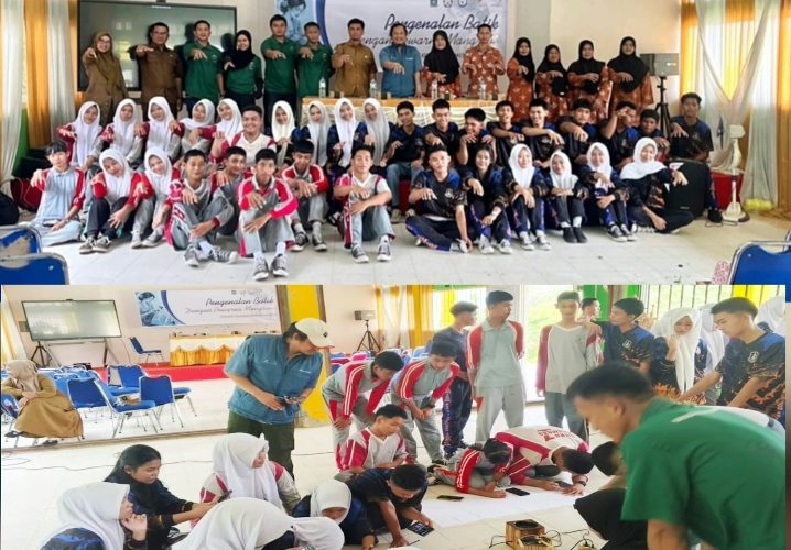 Pelajar SMKN 1 Anambas Belajar Membatik dengan Pewarna Alami Mangrove