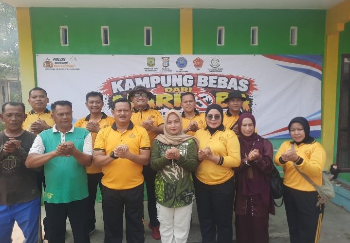 Satresnarkoba Polresta Tanjungpinang Benahi Posko Kampung Bebas Narkoba di Kampung Bugis