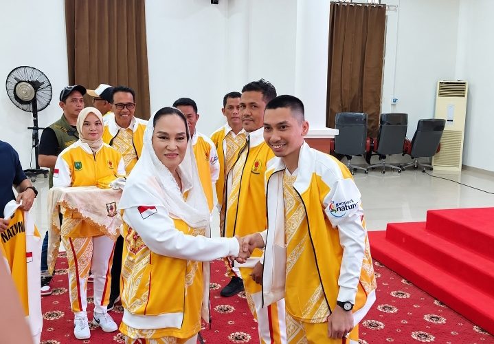 Bupati Cen Sui Lan Targetkan Kontingen Natuna Bawa Pulang Emas Sebanyak-banyaknya di Porprov VI Kepri 2026